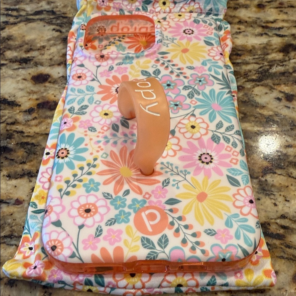 Loopy Case Floral Phone Case - Pink and Yellow